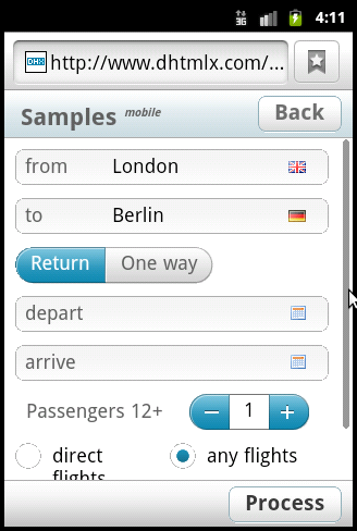 DHTMLXTouch DHTMLXTouch Mobile Frameworks to Create Mobile Applications