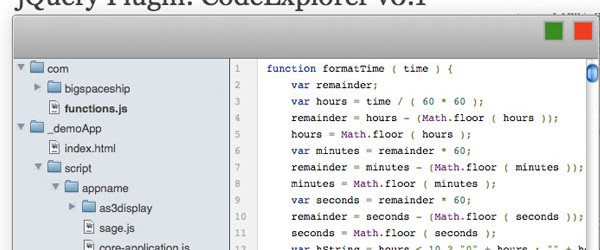 codeexplorer codeexplorer 600x250 CodeExplorer Amazing jQuery Plugin For Displays Folder Structure