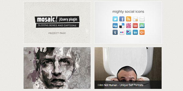 mosaic Mosaic   Sliding Boxes and Captions jQuery Plugin