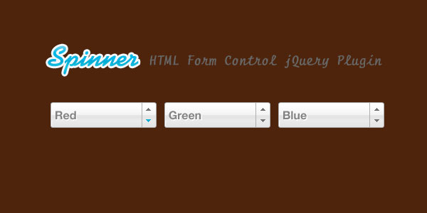 jquery spinner Smart Spin   jQuery Spin Button Plugin