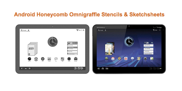 mobile stencils Full Set of Stencils for Sketching iPhone, iPad & Android