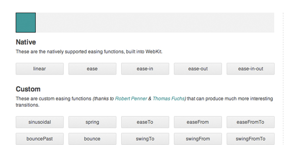 morfjs Morf.js   CSS3 Transitions With Custom Easing Functions