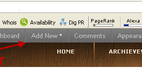 Wordpress admin bar 285x136 Wordpress admin bar