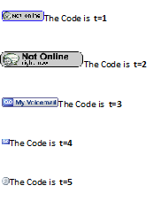 yahoo 1 5 How to Display your yahoo messenger online status on your blog