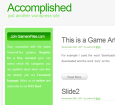 accomplished Accomplished