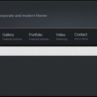 12 200x200 21 Free HTML5 and CSS3 Corporate & Folio Templates