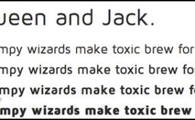 411 285x175 25 Professional High Quality Free Fonts