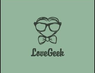 LoveGeek 324x250 30+ Creative Heart Logos