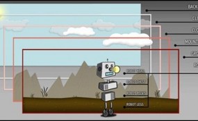 Robot 285x175 jQuery Animated Cartoon Robot
