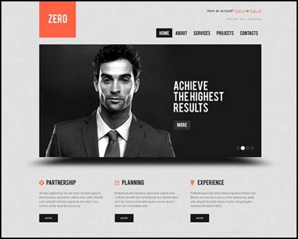 Business WP Theme with Neat and Modular Slider 15 WordPress Business Themes