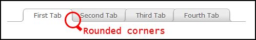 CSS Tabs How to Make CSS Tabs with Rounded Corners