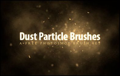 Dust Particle 15 First Quarter Photoshop Brush Packs for 2012