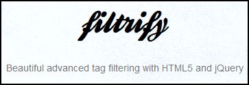 Filtrify Filtrify – A jQuery Filtering Plugin