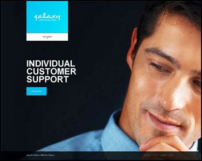 Large Image Background 15 WordPress Business Themes