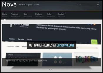 Nova Nova 40 Free HTML5 and CSS Templates