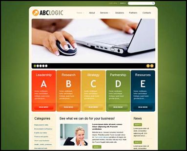 Perfect Rounded Corners 15 WordPress Business Themes