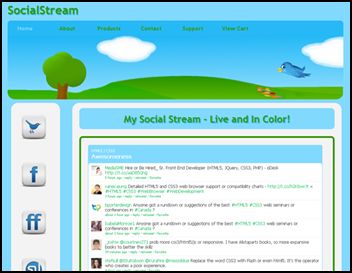 SocialStream SocialStream 40 Free HTML5 and CSS Templates