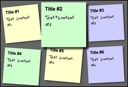 Stick notes Create a Sticky Note Effect with CSS3