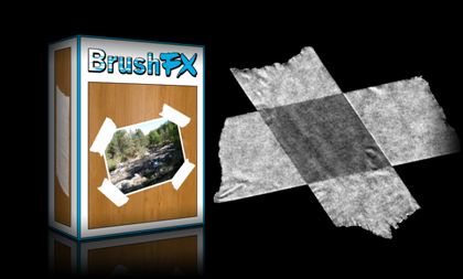 Sticky Tape Set 1 15 First Quarter Photoshop Brush Packs for 2012