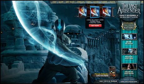 The Last Airbender 20 Movie Sites That Can Inspire Your Design 