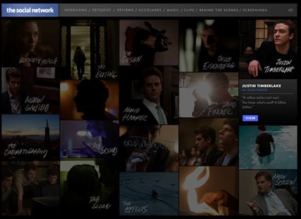 The Social Network 20 Movie Sites That Can Inspire Your Design 