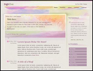 High Five high Five 40 Free HTML5 and CSS Templates