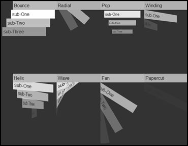 Louis Remis Louis Remi’s Amazing CSS Menu Effects