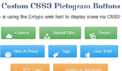 CSS3 ScreenHunter 2081 Aug. 19 16.02 Customizing CSS Buttons with Pictogram Icons