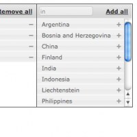 jQuery UI Multiselect - sortable, searchable multiple select widget 